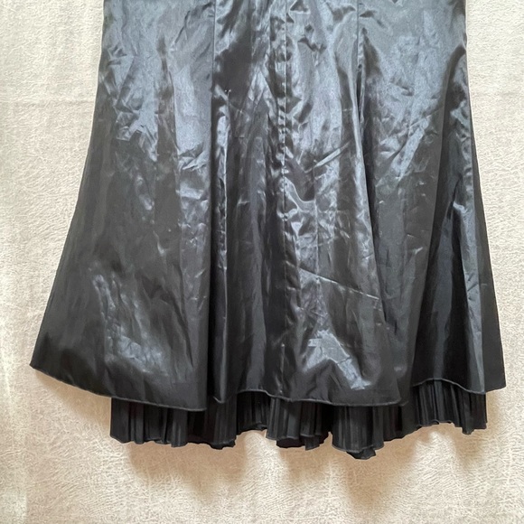 Elegant Vintage Black Sleeveless fishtail Maxi Dress - Picture 3 of 11